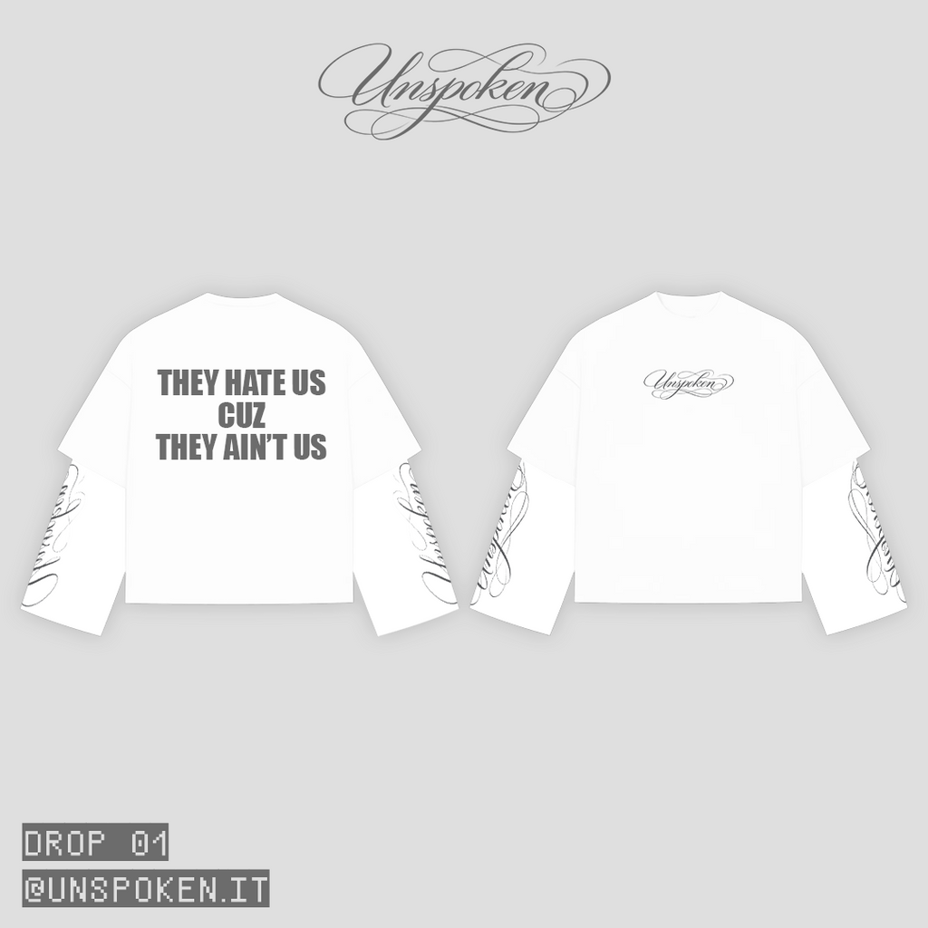 UNSPOKEN™ Longsleeve White Version